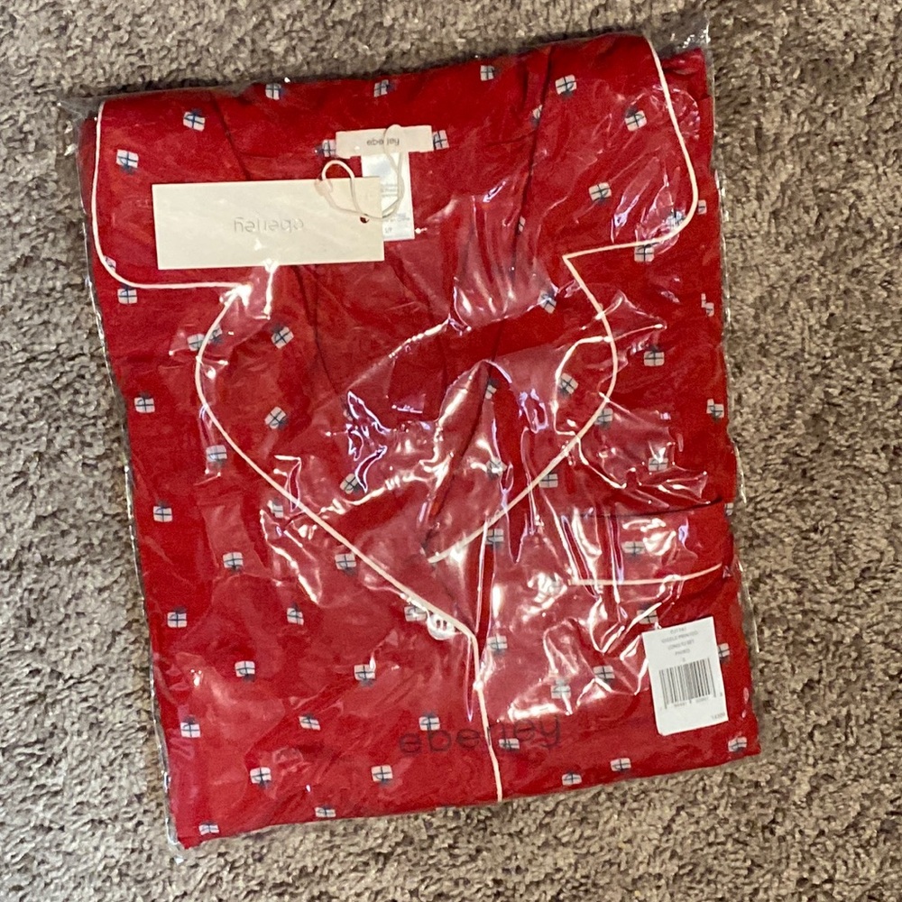 Eberjey long sleeve/pant pajama set